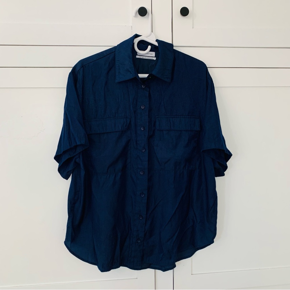 Urban Outfitters Blue Button Shirt Size Small